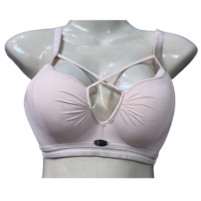 Strappy Luxe Bridal Double Padded